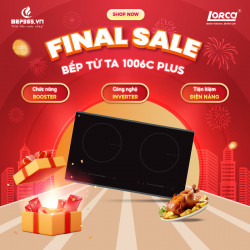 Bếp từ đôi Lorca TA-1006C Plus lắp âm