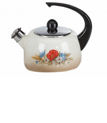 Ấm từ tráng men hoa Elo Kornblume 18 cm