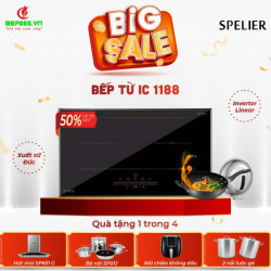 Bếp từ đôi Spelier SPE – IC1188 lắp âm