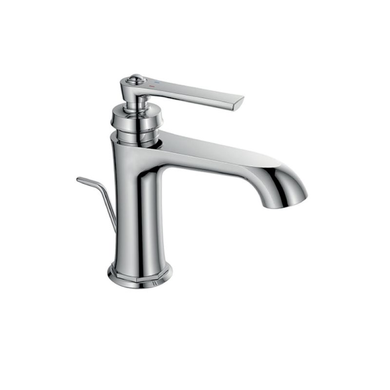 Vòi Trộn Lavabo Kyoto 100 Có Xả Kéo Hafele 589.35.000