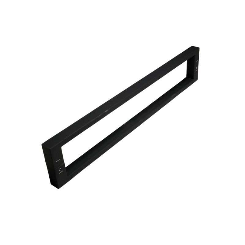 Tay nắm kéo Hafele 903.08.501 đen mờ CC450MM