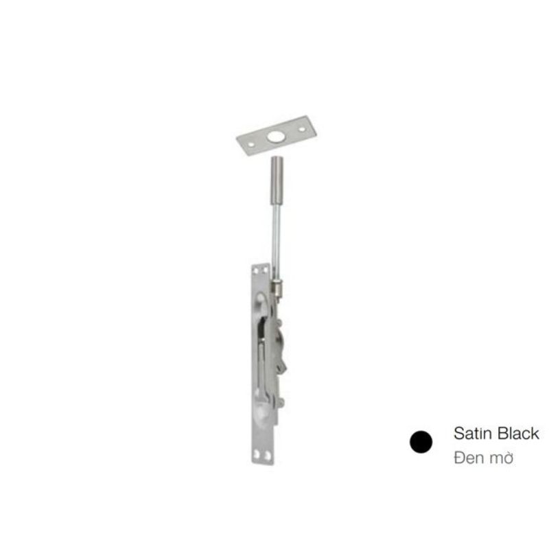 Chốt âm cho cửa kim loại 105mm đen mờ Hafele 911.81.365