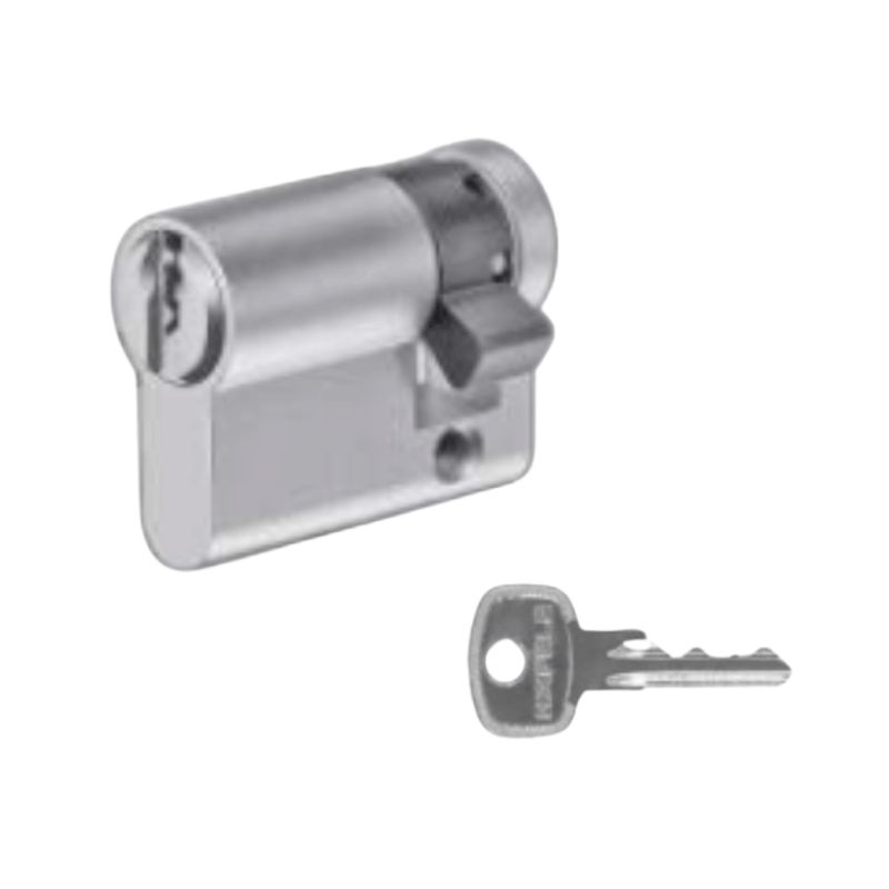 Ruột khoá 1 đầu chìa, chìa chủ EM Hafele 916.96.340