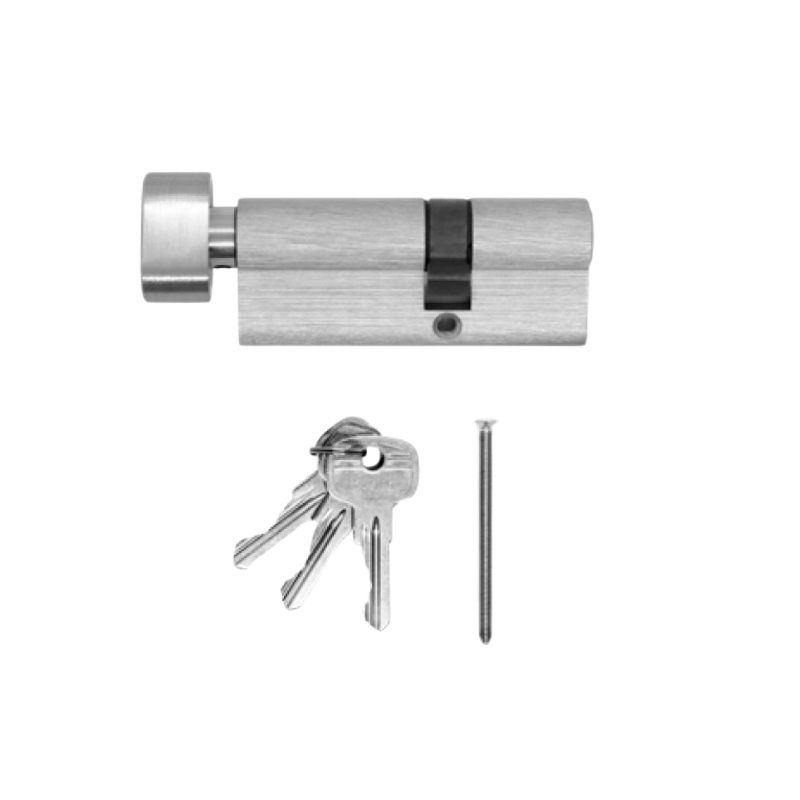 Ruột khóa cửa nhôm 1 đầu chìa 1 đầu vặn Hafele 916.96.530