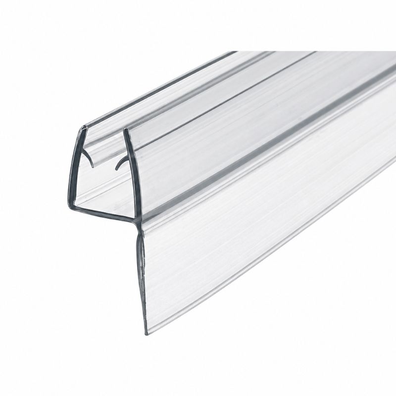 Nẹp cửa kính Hafele 950.06.650 8-10mm 2170mm nhựa