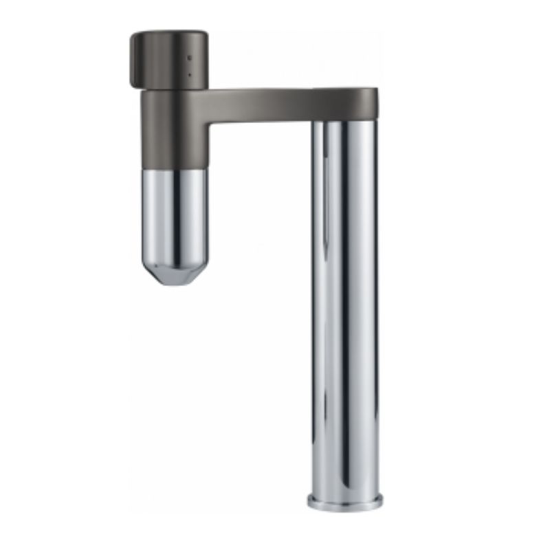 Vòi rửa bát Franke 120.0621.228 Industrial Black / Steel Optics