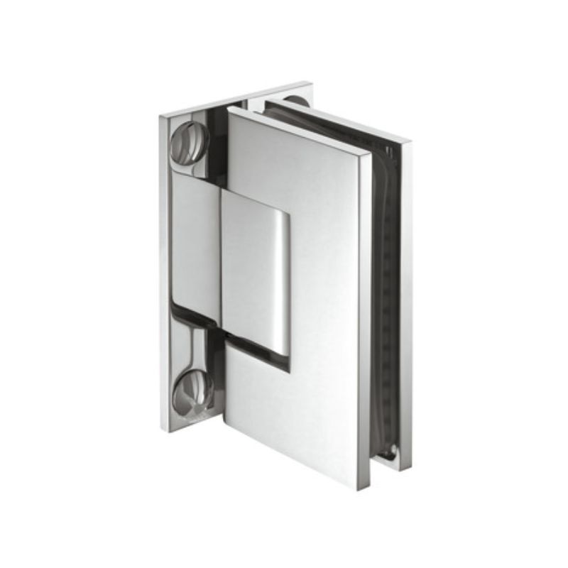 Bản lề kính - tường Nickel mờ Hafele 981.51.009