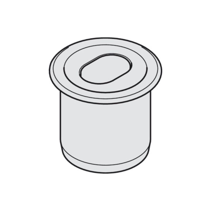 Nắp chốt âm Slido W-Fold32 Hafele 943.55.073