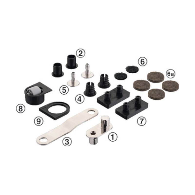 Bộ phụ kiện xoay mặt bàn Hafele 646.31.004