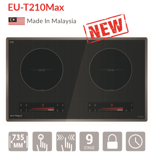 Bếp từ 2 vùng nấu Eurosun EU-T210Max